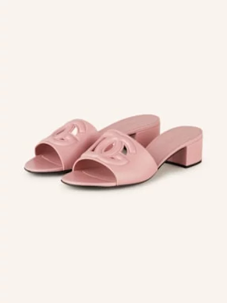 Dolce & Gabbana Mules starorůžová