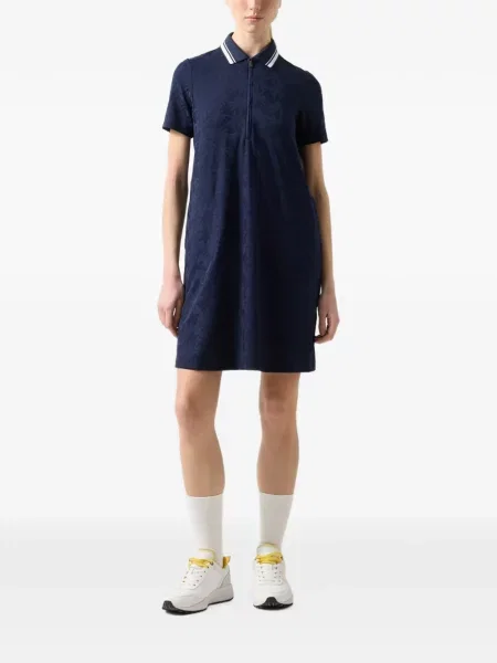 Rochie mini Bogner din jacard albastru