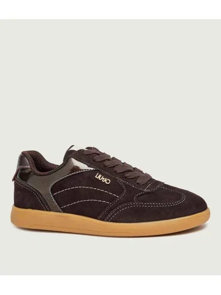 Liu Jo Sneakers Connor 01 | piele întoarsă maro