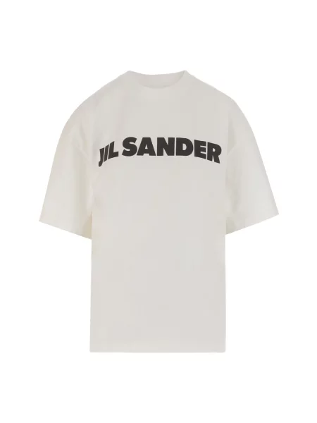 Koszulka Jil Sander elegancka biała