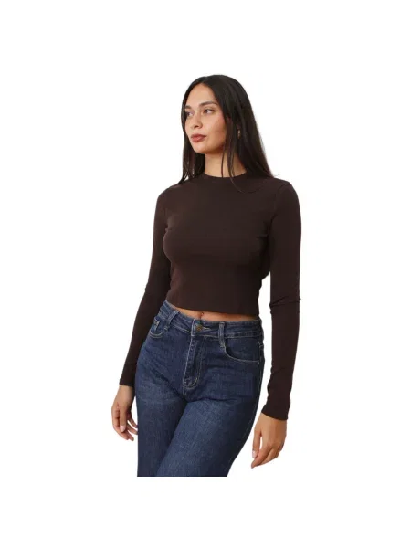 Top La Modeuse smeđa
