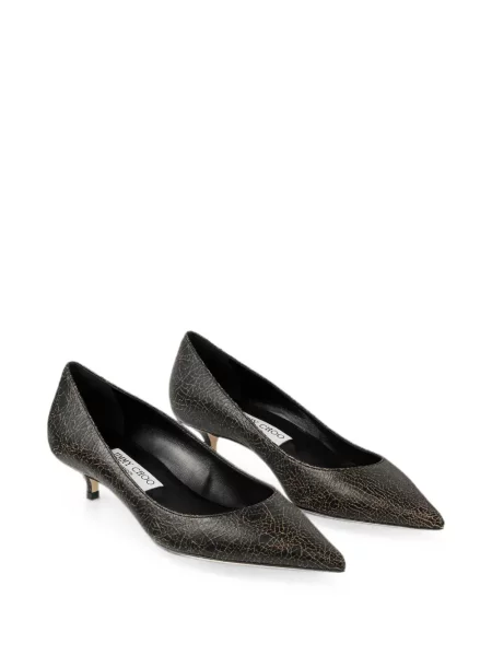 Pantofi cu toc Jimmy Choo din piele negru