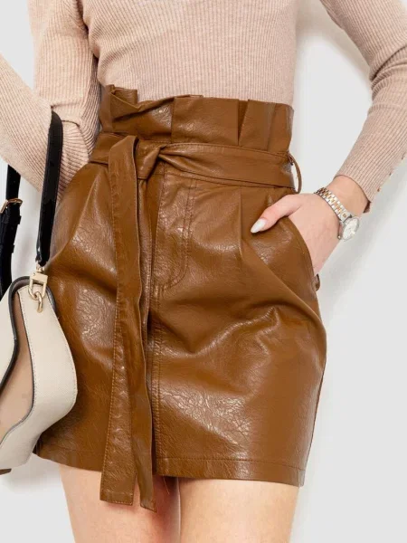 Спідниця міні Ager коричневий