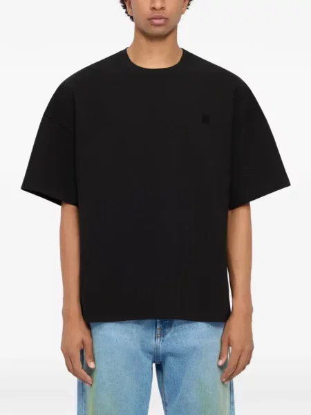 Tricou Msgm cu autograf negru