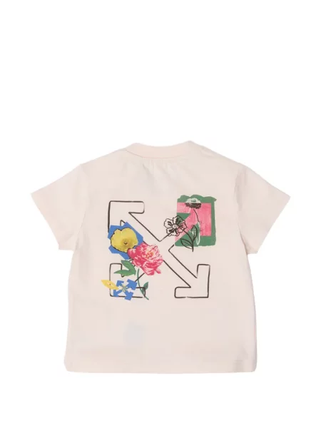 Koszulka dziecięca Off-white biała