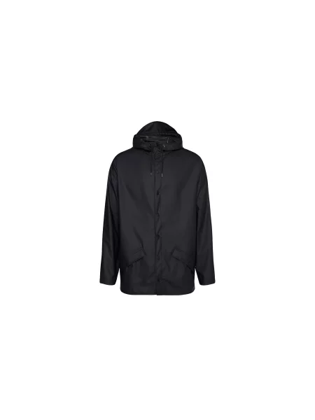 Rains Jacket Black Unisex Kurtki Rains Size: L czarny
