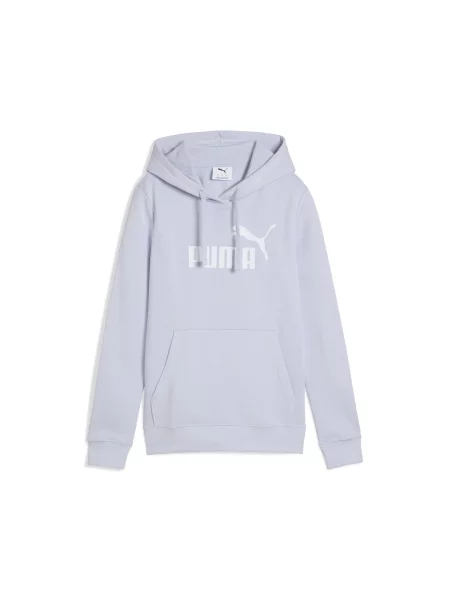 Bluza z kapturem z logo ESS PUMA Cool Weather Blue niebieska