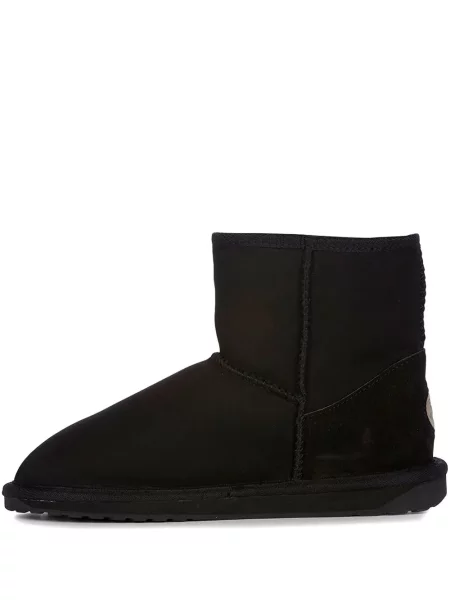 Botine Emu Australia din piele de oaie negru