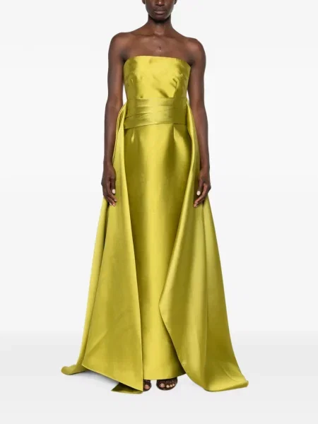 Rochie maxi Solace London verde