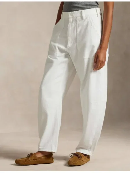 Polo Ralph Lauren pantaloni de alb