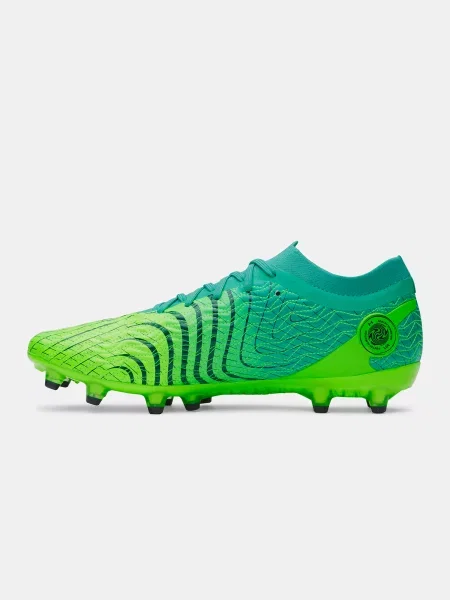 Fotbal botine Under Armour verde