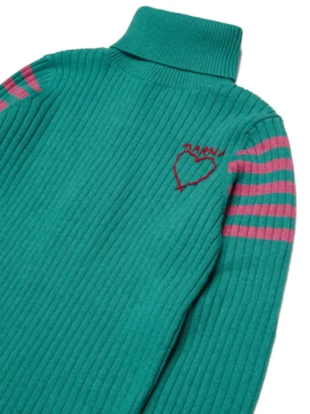 Sweter dziecięcy Marni zielony