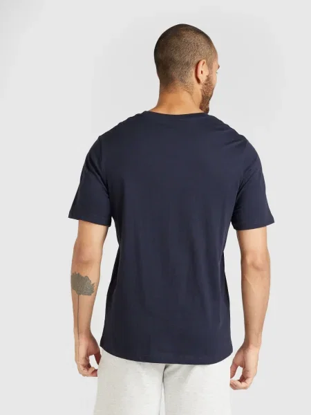 Jack&Jones Tričko Jprblaalfie Tmavomodrá Regular Fit biela