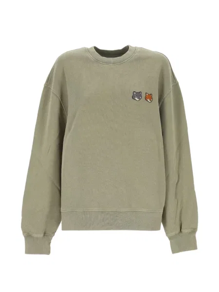 Pulover Maison Kitsune verde
