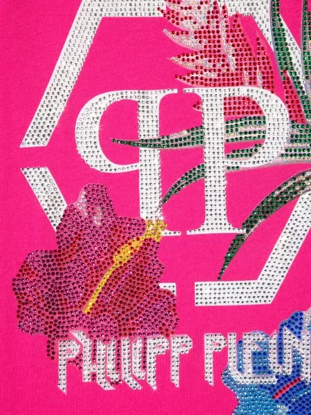 Marškinėliai Philipp Plein rožinė