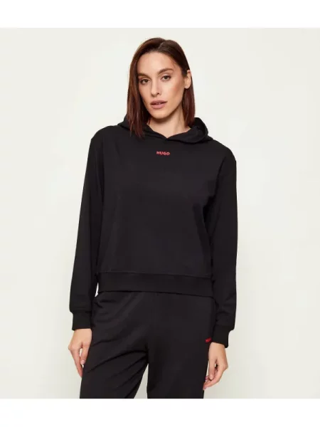 Hugo Bodywear Pulóver SHUFFLE fekete