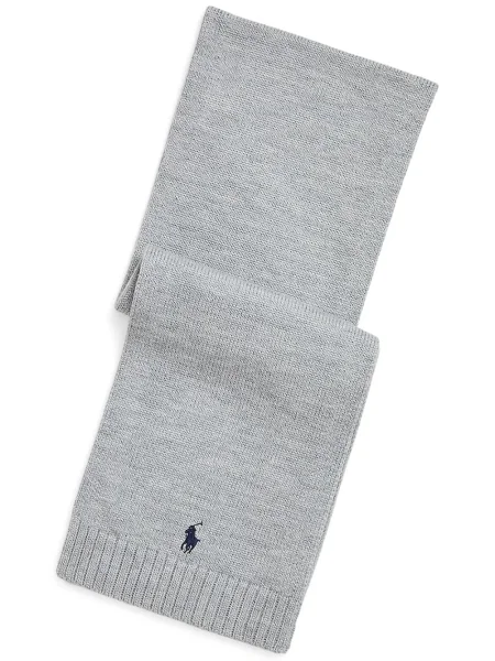 Šál Polo Ralph Lauren sivá