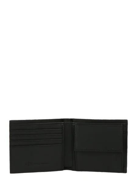 Portofel Mare pentru Bărbați Armani Exchange negru