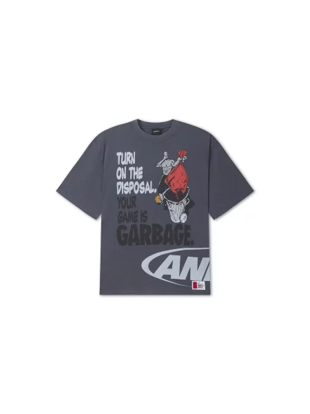 Tricou Game Is Garbage Trash Talk noapte / mai multe culori albastru