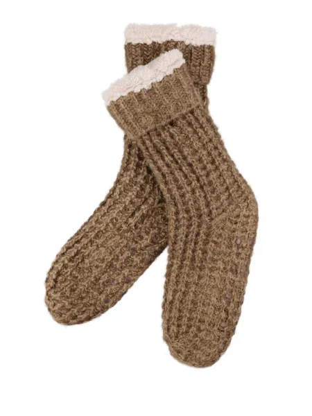 Bickley + Mitchell Șosete / maro amestecat bej