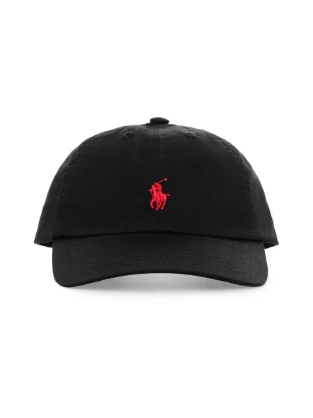 Polo Ralph Lauren czapka z daszkiem gładka czarny