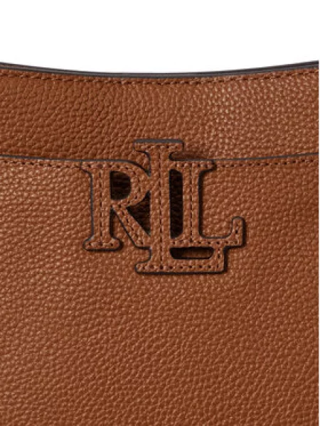 Lauren Ralph Lauren Torba za čez ramo svetlo rjava