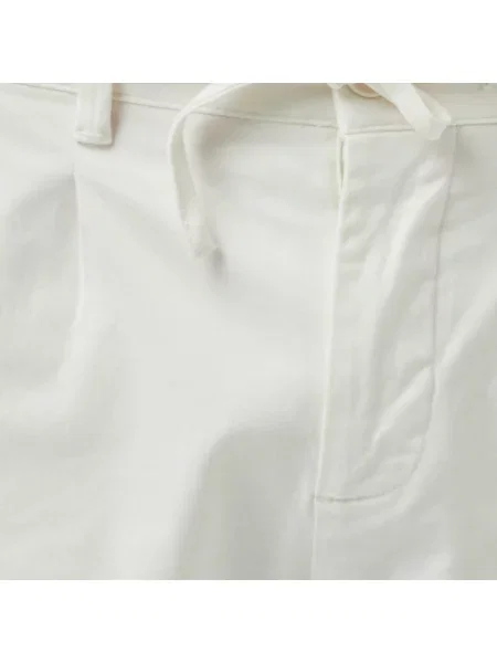 Зауженные шорты Lacoste белые