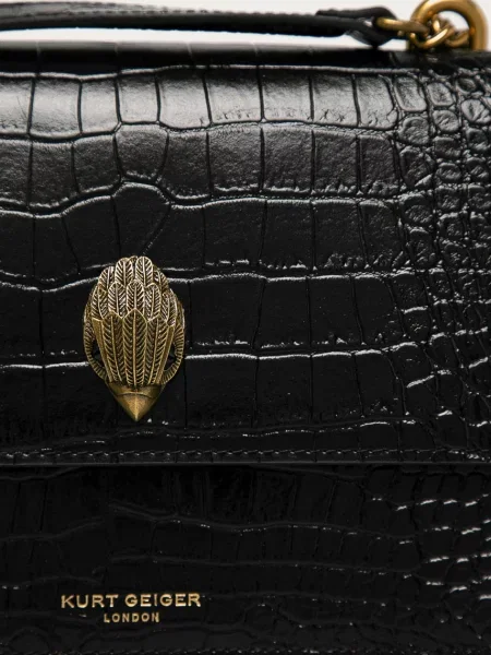 Кожаная сумка Kurt Geiger London