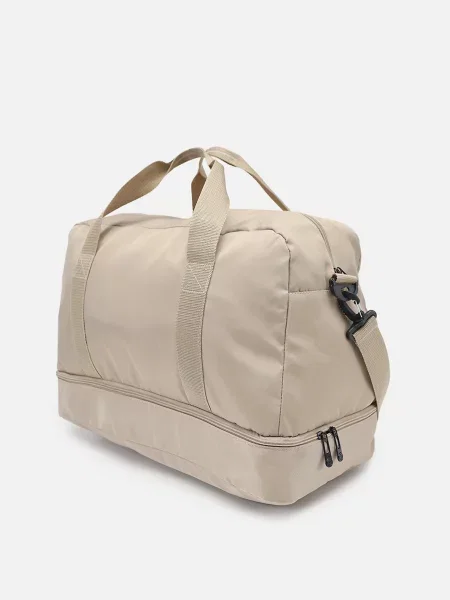 YUKI Дорожня сумка Текстиль бежевий