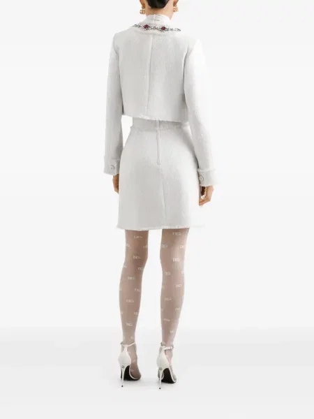 Geacă Dolce & Gabbana alb