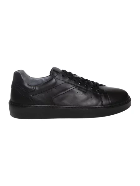 Sneakersy Nerogiardini skórzane czarne