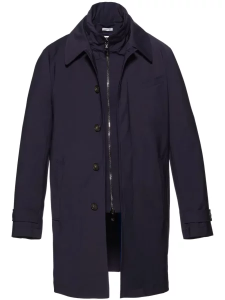 Trenci Norwegian Wool de lână albastru