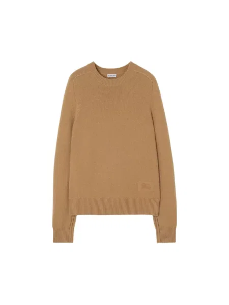 Sweter Burberry brązowy