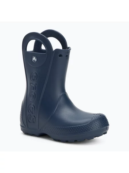 Гумени ботуши Crocs синьо