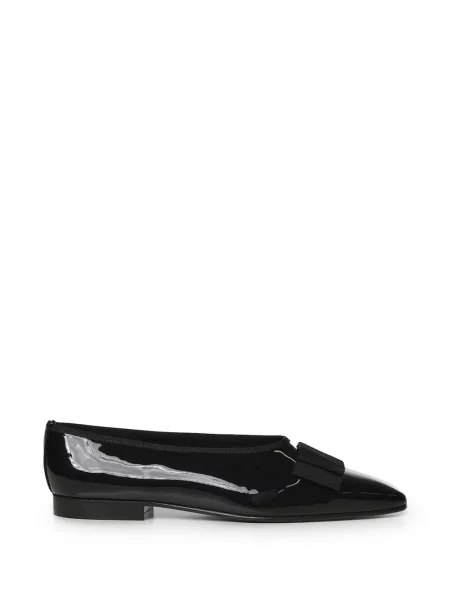 Pantofi loafer Loro Piana fără toc negru