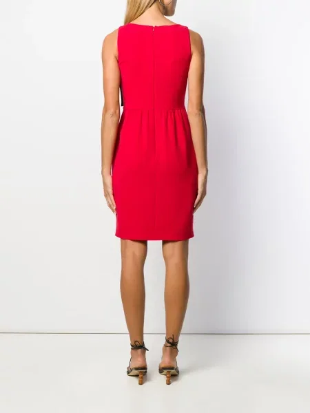 Костюм рокля Boutique Moschino от креп червено