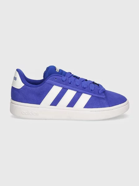 Superge iz semiša adidas Grand Court Alpha modra