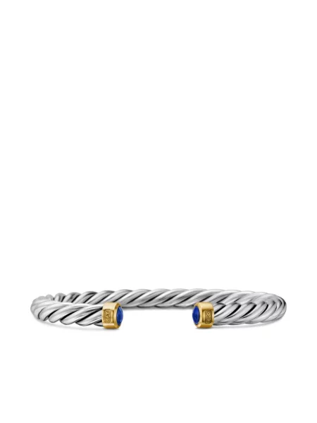 Brăţară David Yurman clasică argintiu