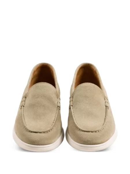 Szarvasbőr loafer Poche Paris szürke
