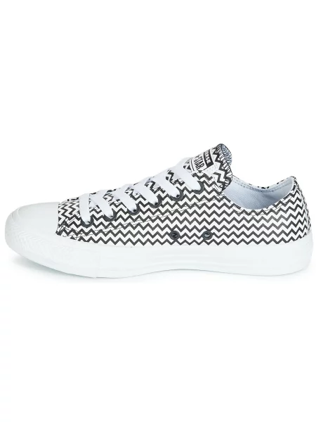 Pantofi Converse din piele alb