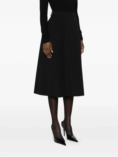 Fustă Balenciaga de lână negru