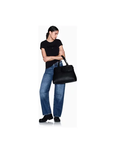 Koszulka Armani Exchange czarna