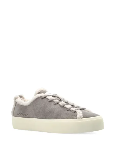 Sneakerși Inuikii din piele de căprioară gri