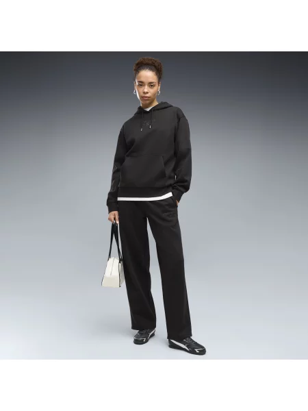 Spodnie PUMA Class Straight Leg Fleece OdzieÅ¼ S czarny