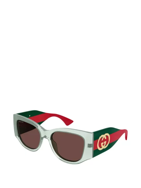 Ochelari de soare Gucci Eyewear cu autograf verde
