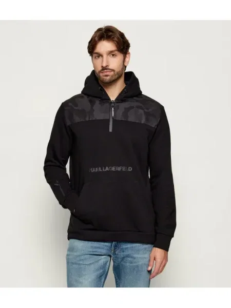 Karl Lagerfeld Hanorac negru