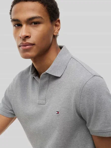 Koszulka polo o kroju regular fit z mieszanki bawełny Tommy Hilfiger