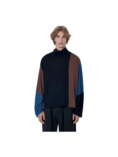Dzianinowy sweter Kiko Kostadinov czarny