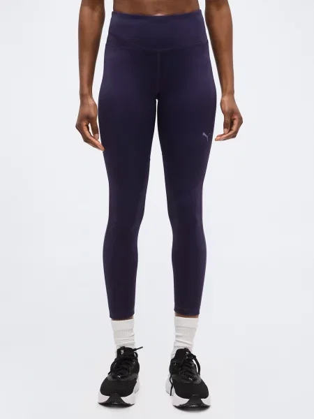 PUMA Športne hlače jajčevec / pastelno lila