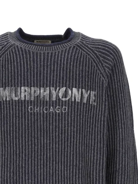 Pulover Murphy&nye cu imagine albastru